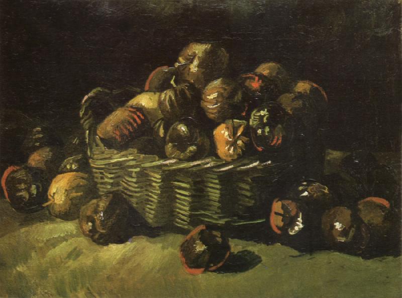 Vincent Van Gogh Still life with Basket of Apples (nn04) Sweden oil painting art